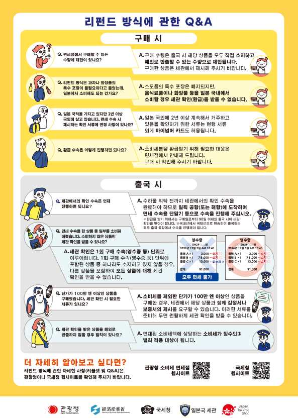 2026년 10월까지와 11월부터의 면세 절차 비교